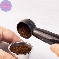 Strongaroetrtombn 2 In 1 Coffee Spoon 7g Standard Measuring Spoon Dual-use Bean Scoop Powder Press S