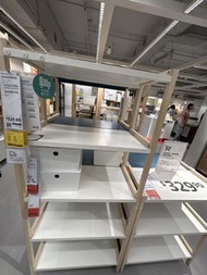 Ikea Ekenabben 開放式層架組合 x 2 （高架低架）
