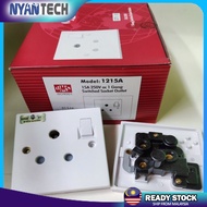 (1pc) UMS 1215A / 1Gang 15A Switched Socket Outlet / Air Cond 15A Socket / 15A Socket