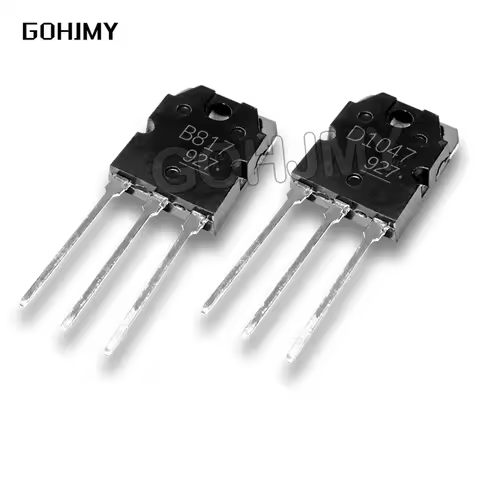 6PCS 2SD1047 D1047 2SB817 B817 audio amplifier the tube authentic 3pair (3pcs 2SD1047 +3pcs 2SB817) 