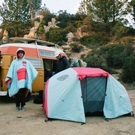 【限量商品】POLER TWO MAN TENT 雙人帳篷 天藍X紅