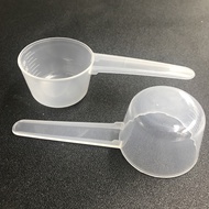 Transparent bulk new PP plastic spoon 25g 50ml/25g50ml measuring spoon with scal透明散勺25克50毫升/25g50ml带