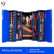 VODELL Premium CR-V 85pcs Ratchet Box Socket Set Combination Socket Wrench Spanner Tools Set Soket A