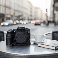 Canon 90D Bag 80D Camera Protective 70D Bag Base Case 60D Leather Accessories Shoulder Strap Half Ca