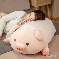 40-80cm Kawaii Squishy Pig Stuffed Doll Lying Plh Piggy Toy Animal Soft Plhie Pillow for Kids Baby Comforting Birthday G