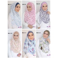 [2/2] Instant Shawl Melissa 2 Loops by Wafiy Closet