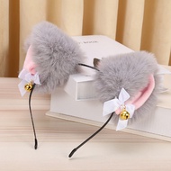 TAS  Bando Telinga Kucing Nekomimi  Bando Bell Kucing Cosplay  Bando Kucing Wanita  Cosplay Furry He