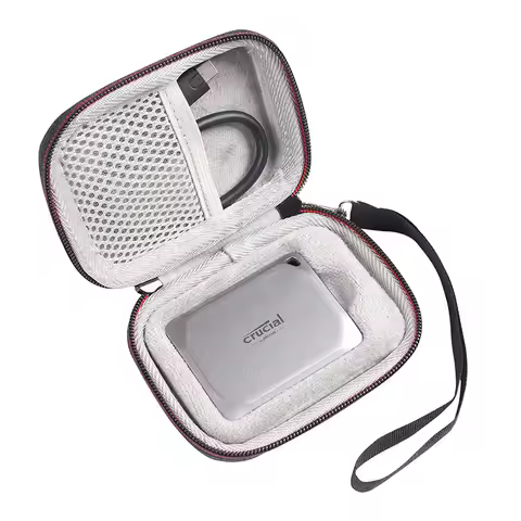 ZOPRORE Hard Travel Case for Crucial X10 Pro / X9 Pro Portable SSD External Solid State Drives, Extr