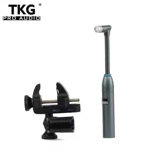 TKG Professional BETA98AMP Flexible Gooseneck BETA98 Cardioid Condenser Instrument Percussion Microp
