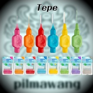 Tepe Denit Swedish Interdental Brush Floss I-Type Original 0.4-0.8mm 6 pieces from korea