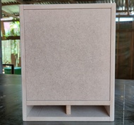ตู้ลำโพงซับแบนพาส 6.5นิ้ว ไม้MDF 12mm. (งานดิบราคาต่อใบ) สำหรับดอกซับ6.5นิ้วแม่เหล็กชั้นเดียว