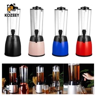 KOZEEY Beer Beverage Dispenser Beverage Tower 2.5L Integrated Tap Drinks Dispenser Beer Tower Dispen