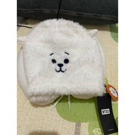 BT21 RJ NECK PILLOW HOODIE OFFICIAL LINE FRIENDS