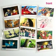 Official Studio Ghibli Animated Movies Laminated Scene Cards (12 pieces)