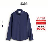 [HOT] Modal Easy Care Form Fitted Men's Long Sleeve Shirt - Routine 10S26SHL057