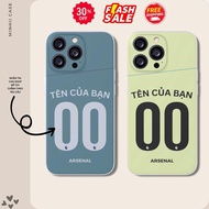 Arsenal football club iphone case printed on demand 6/6splus/7/7plus/8/8plus/x/xs/11/12/13/14/pro/pl