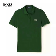โปโลผู้ชาย แขนสั้น คอปก（BOSS）(tommy)  เสื้อยืด ผ้าฝ้ายพรีเมี่ยม สวมใส่สบาย ดีไซน์เยี่ยม ผ้าฝ้าย 100%