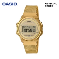 CASIO GENERAL A171WE Unisex Vintage Digital Watch Stainless Steel Band