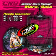 Stiker Sangkar BULAT KAKEK ZEUS GATES OF OLYMPUS High Quality Bisa REQUEST CUSTOM - CNS STICKER