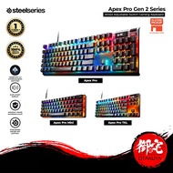 STEELSERIES Wired Adjustable Switch RGB Gaming Keyboard - APEX Pro Series (1 Year Warranty)