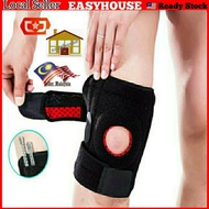 🔥QUALITY🔥4 Metal Spring Adjustable Knee Support Knee Guard Support ACL Protect Knee Running/Hiking Penyokong Lutut