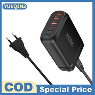 Store YUEQIN3 200W 6 Ports USB Type-C Fast Charger Fast Charging Multi-function Desk Charger Power S