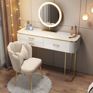 【SG Sellers】Minimalist Makeup Table Vanity Desk Drawer Storage Home Bedroom Makeup Table Vanity Table with Dressing Mirror &amp; Chair Modern