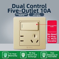 Bull | Switched Wall Outlet 5 Ports