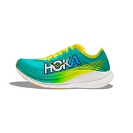 ของแท้พิเศษ HOKA ONE ONE ROCKET X2 1127927-BKML  รองเท้าวิ่ง รองเท้ากีฬา รองเท้าผ้าใบผู้หญิง The Same Style In The Store