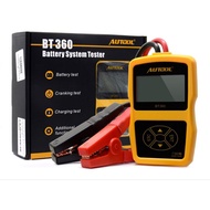 BT 360 BATERRY SYSTEM TESTER AUTOOL TESTER BATERI CASS CAR/MOTORCYCLE KERETA/MOTORSIKAL