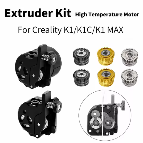 Upgrade Extruder For Creality K1 K1C K1 Max Hummingbird Extruder With Motor Extrusion Mechanism Kit 