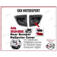 Perodua Axia 2019 2020 2021 2022 Rear Bumper Reflector Lamp Light Cover Replacement
