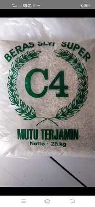 beras c4 kemasan 2,5 kg