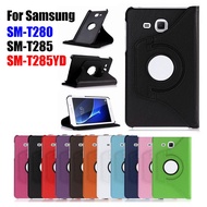 360 Degree Rotating PU Leather Cover for Samsung Galaxy Tab A A6 7.0 2016 J 7.0 inch SM-T280 SM-T285 SM-T285YD T280 T285