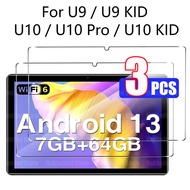1‑3PCS Waterproof Protective For Doogee U9 U13 U12 U11 U10 2025 pro HD Glass Film For Doogee Tab G6 