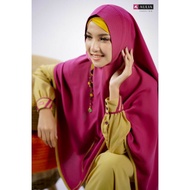 NEWEST AULIA FASHION GAMIS ALMIRA LEMON AZALEA PURPLE