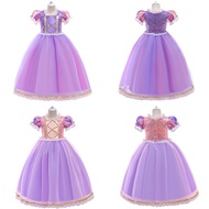Tangled Princess Rapunzel Cosplay Party Fancy Dress Up Costume