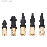 LOOKSHOW Pressure Washer Male Adapter G1/4" Quick Release Connector Nozzle Car Cleaning Tools J1S2