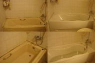 //換浴缸 浴缸換新 凱薩 和成 SMC浴缸安裝~ 乾濕分離淋浴拉門//