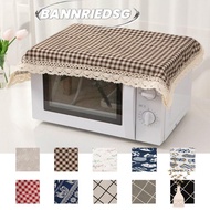 BANNRIEDSG9895Y 1Pcs Microwave Dust Cloth, 40x60cm Small Size Microwave Oven Dust Mats, Simple Squar
