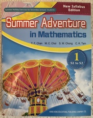 Summer adventure in mathematics s1 to s2