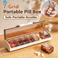 7 Grids Pill Box Portable 7 Days Travel Waterproof Medicine Organizer Storage Container Medicine Box
