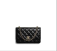 [全新] 一包難求 Chanel 24C 羊皮 Trendy CC WOC Wallet on Chain 情人節禮物 生日禮物