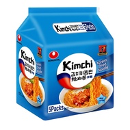 Nongshim Korean Kimchi Dried Noodles - 5S Bag X 132G [Korean]