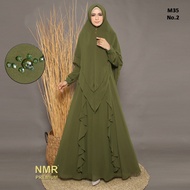 M35-2 Gamis Syari NMR BY NAMIRA PREMIUM