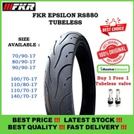 TAYAR  FKR RS880  70/90-17, 80/90-17, 90/90-17, 100/70-17, 110/70-17, 110/80-17, 140/70-17 TUBELESS 