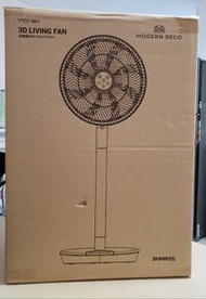 全新Modern Deco Sunrize YY01-WH 迴轉扇