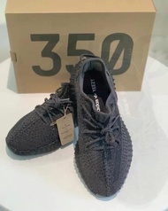 全新 adidas Yeezy Boost 350 v2 黑滿天星 男女同款 黑透氣休閒波鞋