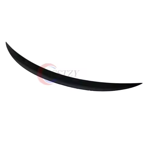 Gloss Black & Carbon-Printing ABS Rear Spoiler Car Wing for BMW 1 Series 2-Door Coupe E82 E88 1M 200