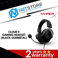 HYPERX CLOUD II GAMING HEADSET (BLACK-GUNMETAL) - KHX-HSCP-GM - 4P5L9AA